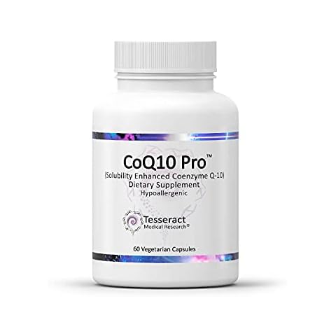 CoQ10 Pro, Coenzyme Q10 for Heart Health, Muscle Health and Cellular Energy Production, Antioxidant Supplement for Optimal Cardiovascular Health Support, Hypoallergenic, CoQ10 300mg, 60 Capsules Cover