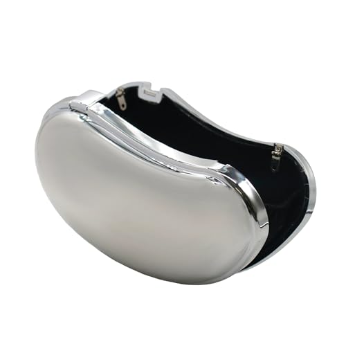 Image of Women Acrylic Clutch Purse Novelty Metallic Evening Bag for Party