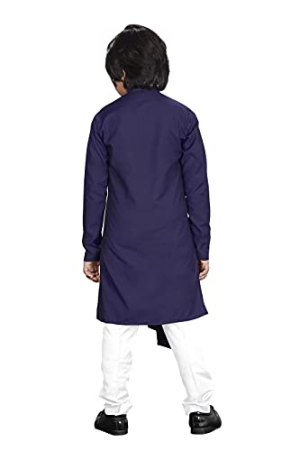 Image of FELIZ THE DESIGNER STUDIO Kids Boys Kurta with Pyjama Set