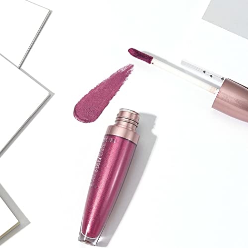 Kisshine Matte Lipstick Purple Metallic Lip Sticks Waterproof Lipsticks Long Lasting Costume Party Lip Makeup For Women And Girls (Purple 12#) #TOP3