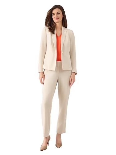 Kasper Women's Stretch Crepe One Button Blazer2