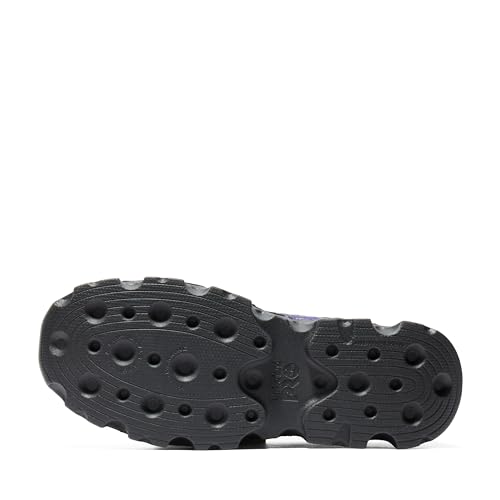Timberland PRO Timberland PRO Women's Powertrain Sport Alloy Toe SD+ Industrial & Construction Shoe, Black Synthetic/Lavender, 6 M US