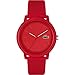 Produktbild Lacoste Analog Quarzuhr für Herren Kollektion LACOSTE.12.12 mit Rotes Silikonarmband - 2011173