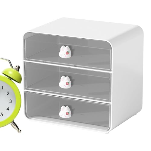Organizadores y almacenamiento de escritorio con cajones apilables modulares 7