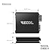 Recoil DI800.4 Full-Range Class-D 4-Channel Car Audio Amplifier, 1500 Watts, 2-4 Ohm Stable, Mosfet Power Supply, Bridgeable