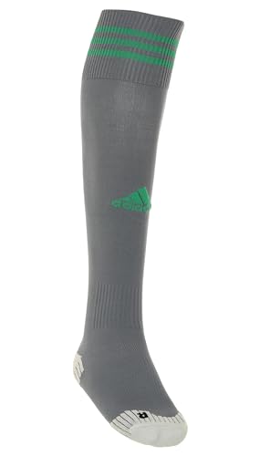 adidas AdiSock18 Soccer Sock MTFB2 Grey/Royal Blue Size 4 (9-10.5 shoe size)