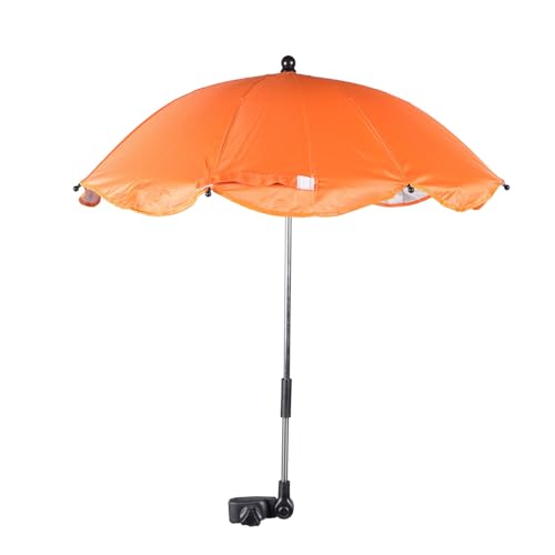 ERINGOGO Adjustable Clamp Umbrella for Stroller Pushchair Parasol Uv50 Protection for Baby