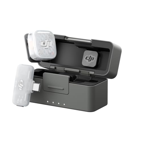 Image of DJI Mic Mini 2S (1TX + 1RX Mobile + Case), AI Noise Reduction
