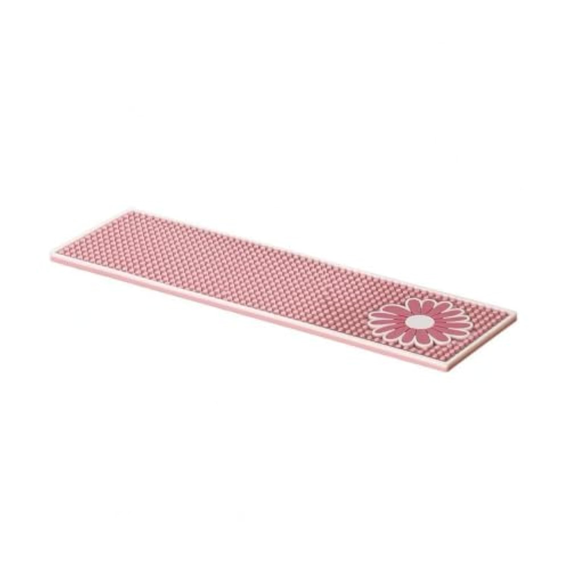 Space-Saving PVC Drain Mat with Dimpled Surface