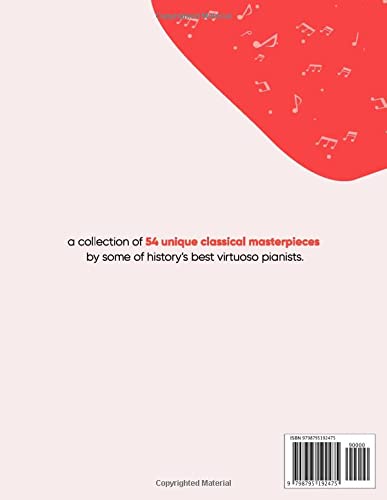 Miniatura 2 de 54 Beautiful Classical Piano Solos by Virtuoso Pianists Beethoven, Chopin, Debussy, Liszt, Mozart, Satie, and Schubert