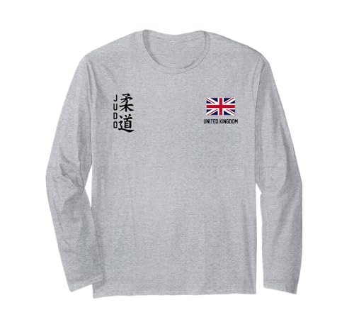 Judo UNITED KINGDOM flag Judoka Dojo Martial art UK kanji Manga Larga