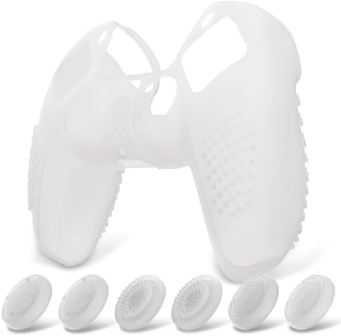 eXtremeRate PlayVital Funda de Silicona para ps5 Mando - Carcasa ...