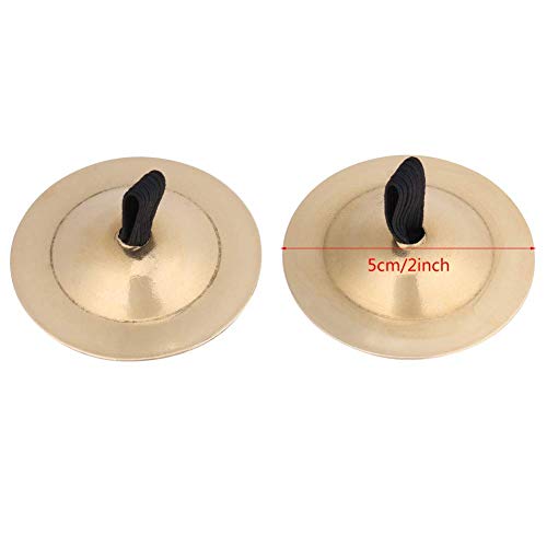 1 Paar fingerzimbeln, Bauchtanz, Zills, Messing, tibetisches Tingsha-Becken, Yoga, spirituell, buddhistisch, Hand-Percussion-Instrument - Image 5
