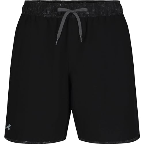 Image of Under Armour Men's Compression Lined Volley Swim Trunks, UPF 50+ Sun Protection, Drawstring Closure & Elastic Waistband