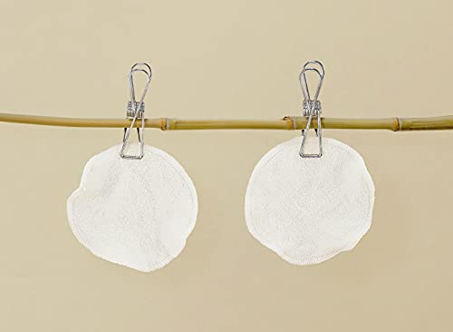 PURITO-Inner-Green-Reusable-Cotton-Rounds-10pads-with-Mesh-Bag-Multi-Purpose-Cleansing-Pad-Vegan-Cruelty-Free-Exfoliating-Korean-Skin-Care-Products