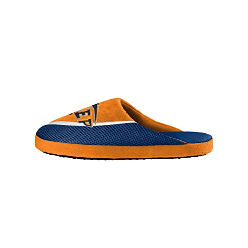 Image of FOCO Men's NCAA 2022 Big Logo Color Edge Slipper | Casual Slippers