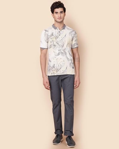 Image of blackberrys Men's Slim Pants (EK-OLAND # Charcoal Grey