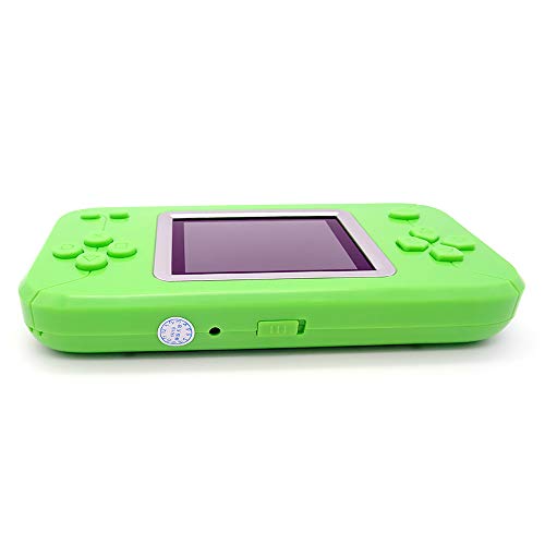 DREAMHAX Candy Color Game Pad with 246 Retro Games Pocket Hand-held Game Console with Color Screen Classic Retro Video Games Console (Green)