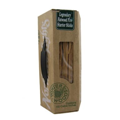 Legendary Winter Woods Fatwood Fire Starter Sticks, Gift Box, Kindling Wood, Campfire Sticks, Fatwood Fireplace