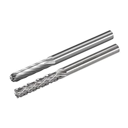 Fresas Rotativas Carburo Tungsteno 4 piezas 3mm miniatura 1