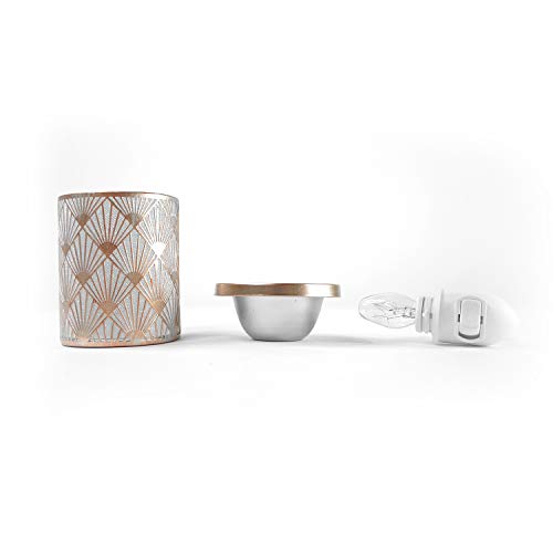 Difusor aromático eléctrico iHim diseño Peacock Rose Gold miniatura 4