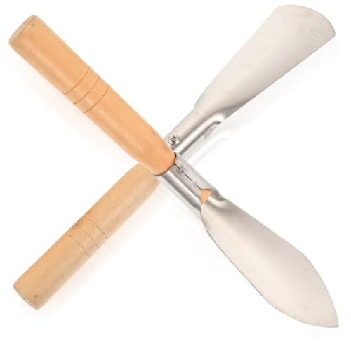 GALPADA Garden Tool Set 2pcs Hand Trowels Planting Transplanter for Shovel for Small Pot Indoor Gardening