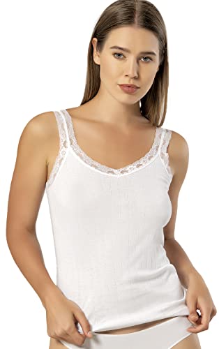 White/Lace Strap Cami