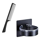 EnixwH 2 Stück Föhn Halterung, Fönhalter Startseite Fönhalter Ohne...