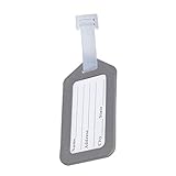 Vokmon 10Pcs Kunststoff Boarding prüft Gepäck Reise-Koffer-Fall-Umbau Ticket-Karte Flugzeug Boarding Namensschild-Reisen