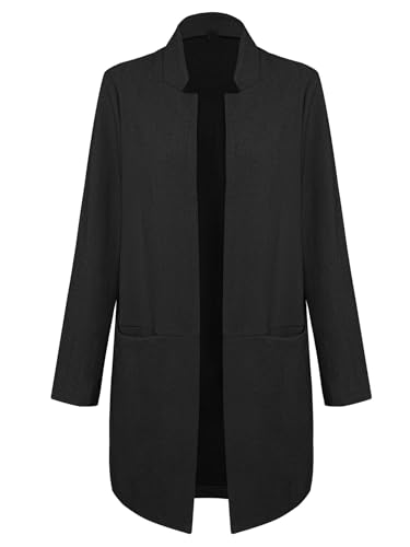 Blazer femme large pour loisirs quotidiens veste à chevrons