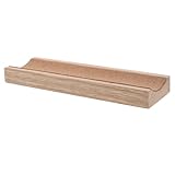 Design décoratif et efficace : ce présentoir à rouleau à pâtisserie est à la fois un porte-ustensiles de cuisine pratique et un élégant support en bois pour rouleau à pâtisserie, ajoutant une touche décorative à votre plan de travail tout en optimisant l’espace