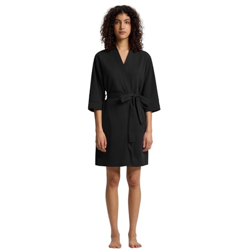 SIORO Women's Waffle Knit Lightweight Robe, Short...