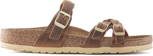 Birkenstock 1024052142 Franca Br Cognc Oil LTR R 423