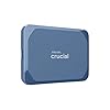 Crucial X10 SSD portátil de 8 TB, hasta 2,100 MB/s, USB 3.2 USB-C, unidad externa de estado sólido, compatible con Windows, Mac y Android, almacenamiento duradero para juegos, fotos y archivos, azul