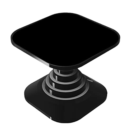 Gosmartkart Matte Finish Finger Grip & Phone Stand | Mobile Back Holder Socket | Great for Selfies - Dark