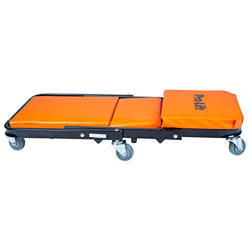 Image of Pro-LifT Foldable Z Creeper 2-in-1 Rolling Car Creeper & Seat, 40 inch