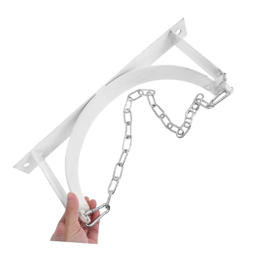 Support mural pour bouteille de gaz en acier durable avec chaîne robuste - 4