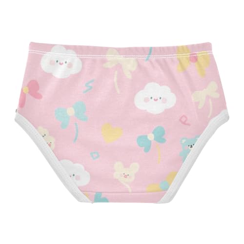 Girls' Underwear Bow-knot White Cloud Cute Toddle Brief Panties 2-8 Years 203005552
