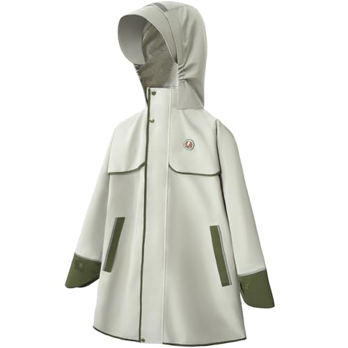 Image of KOCOTREE Lightweight Kids Raincoat Waterproof Outwear Breathable Rainwear for Boys, Girls