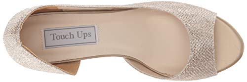 Touch Ups Women's Joy Pump, Champagne Shimmer, 9.5 W Us #TOP4