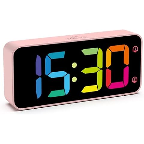 HOMVILLA Réveil Numérique LED Cover