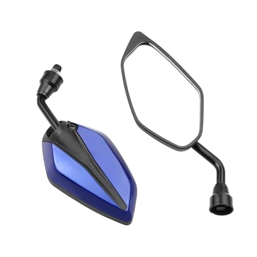 Espejos moto de 10mm retrovisores universales en par para manillar de scooter