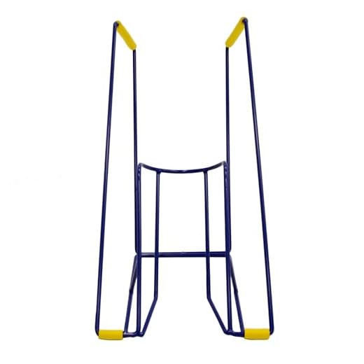 Helping Hand Company Ezy-On Tall Compression Stocking Aid and Sock Applicator. Dressing Aids for Putting on Compression Support Socks for Women and Men. Compression Frame for Surgical Stockings, Blue