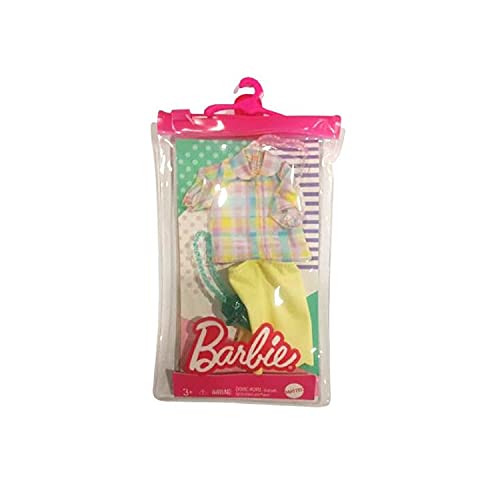 Mattel Barbie Fashion Pack Bluse mit gelbem Rock GWC27 / GRB97 – Bild 3