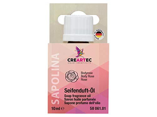 Creartec Duftöl für Seife 10 ml Seifenduft Öl Ganzjährig geeignet Rose