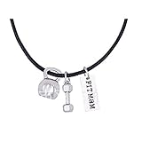 Tránsito rápido 1-2 semanas Accesorios hechos a mano Fitmom Collar de piel, mancuernas, collar de pesas rusas para fitness, pérdida de peso