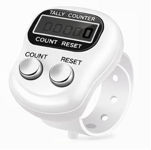 Image of KTRIO Counter for Chanting MantraTally Counter | 5-Digit Finger Ring with LCD Display & Reset Button | Handheld Counter for Meditation, Jap, Sports, Knitting & Classroom Use (1 Qty