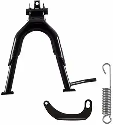 CAVALETE CENTRAL PRO TORK [METAL LIGHT] [C/SUPORTE E MOLA] TITAN 160 PRETO