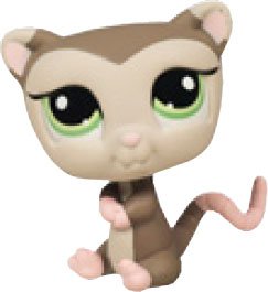 Authentic Littlest Pet Shop #1947 Hamster / Original Hasbro LPS