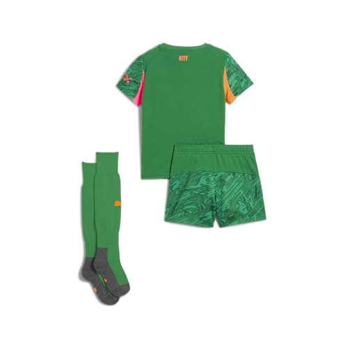 PUMA Manchester City FC Kinder Mini-Torwarttrikot 2025/26 - Grün - Size: 98
